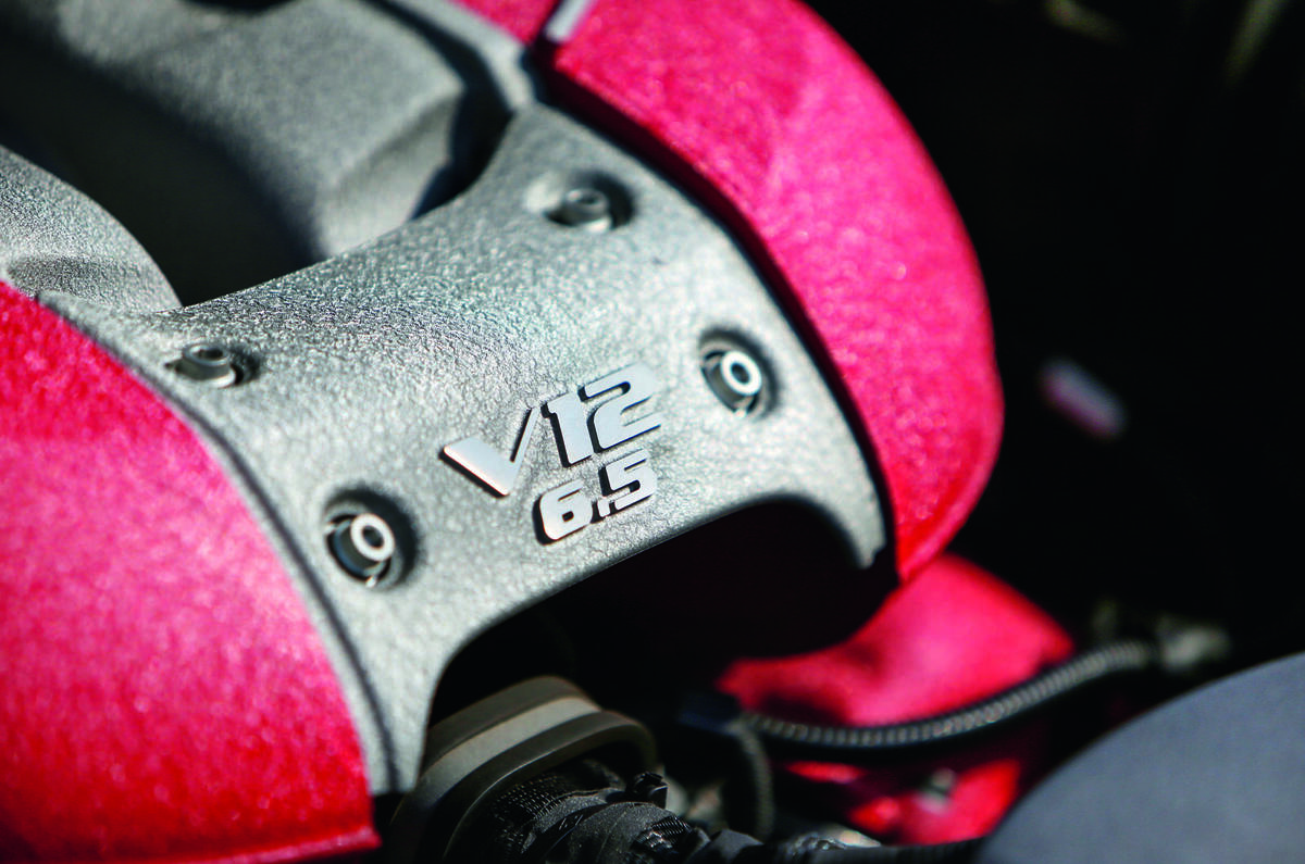 Ferrari 6.5-litre V12 engine