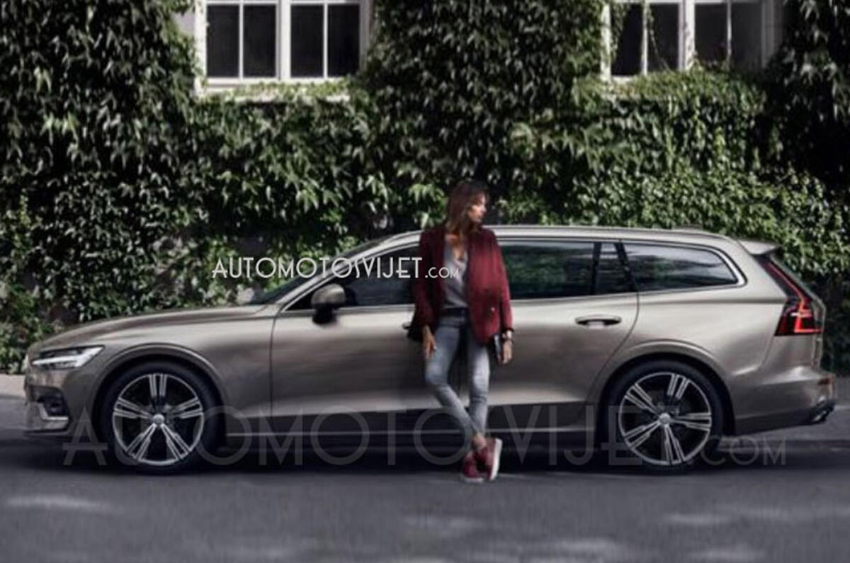 New Volvo V60 leaked ahead of Geneva motor show reveal
