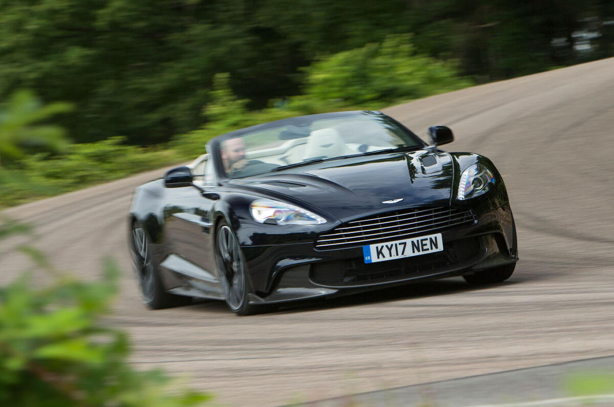 Aston Martin Vanquish S Volante 2017 Review Autocar