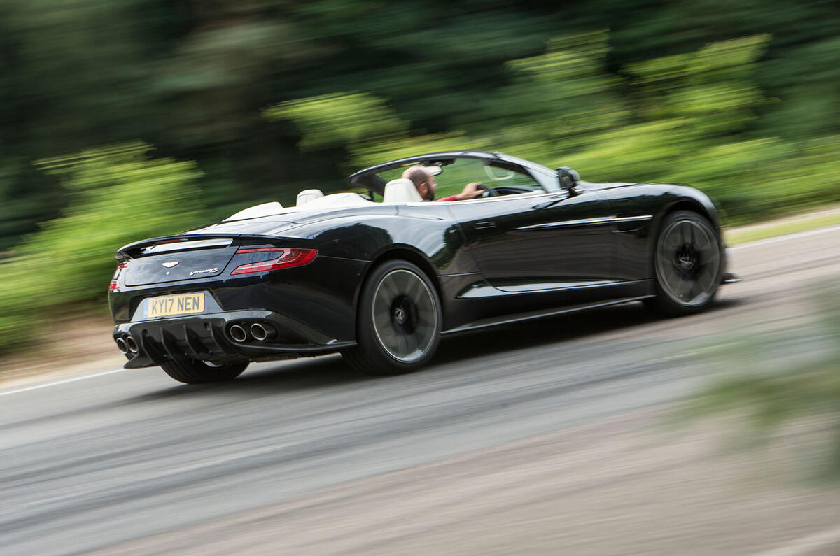 Aston Martin Vanquish S Volante 2017 Review Autocar
