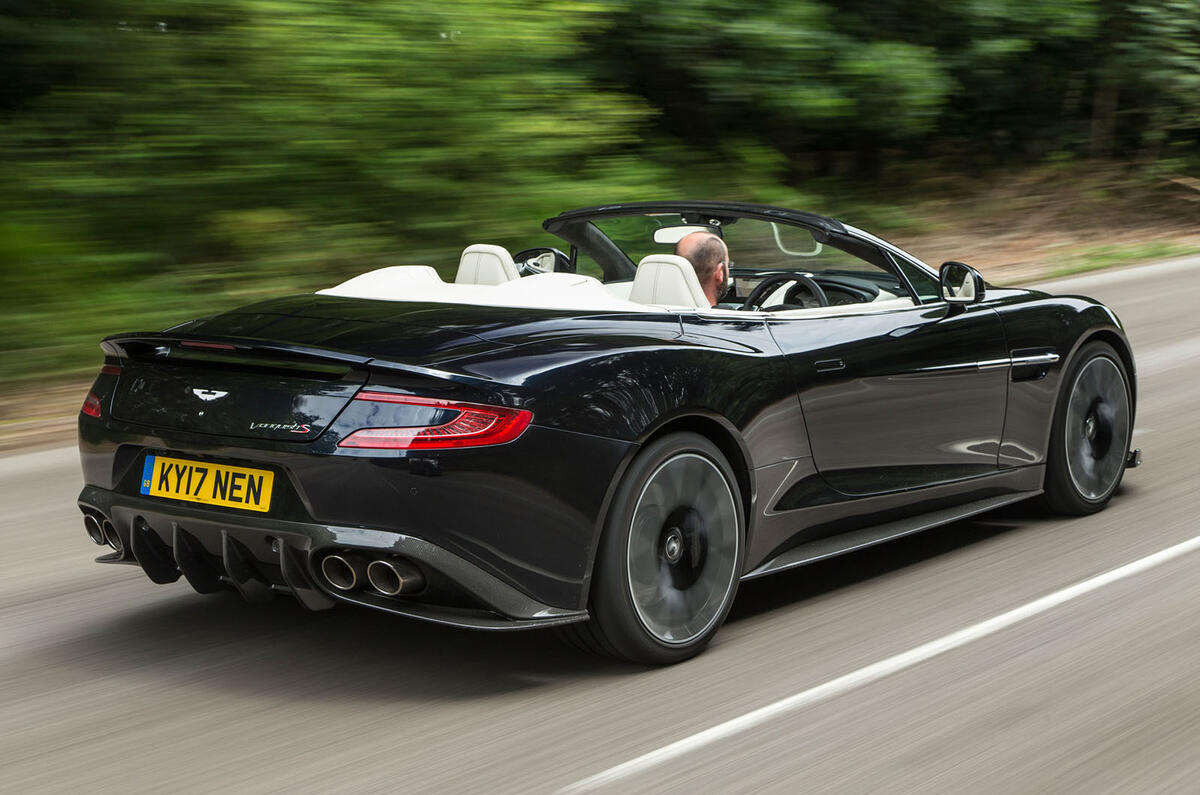 Aston Martin Vanquish S Volante 2017 review | Autocar