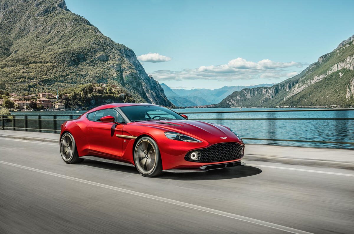 Aston Martin Vanquish Zagato Coupe Production Model Revealed Autocar