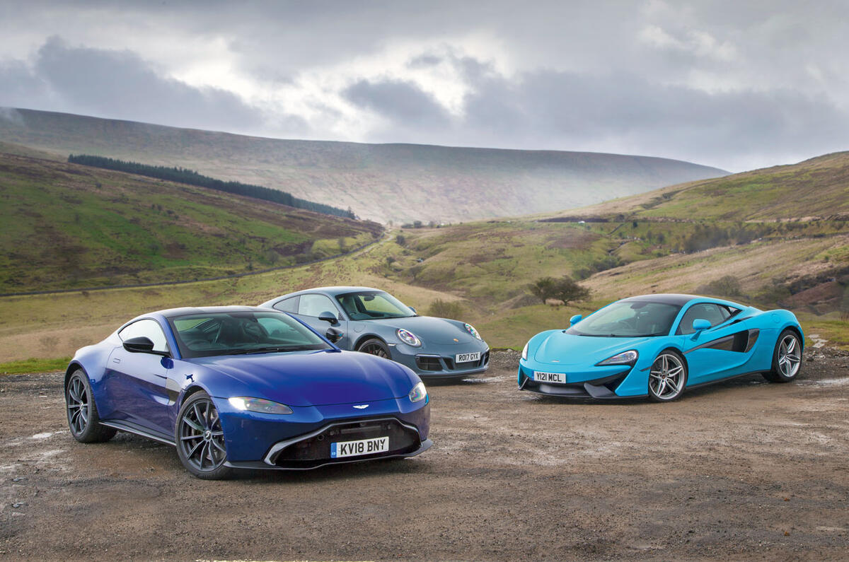 Aston Martin Vantage Vs Porsche 911 Vs Mclaren 540c Aston Martin Vantage Vs Porsche 911 Vs Mclaren 540c