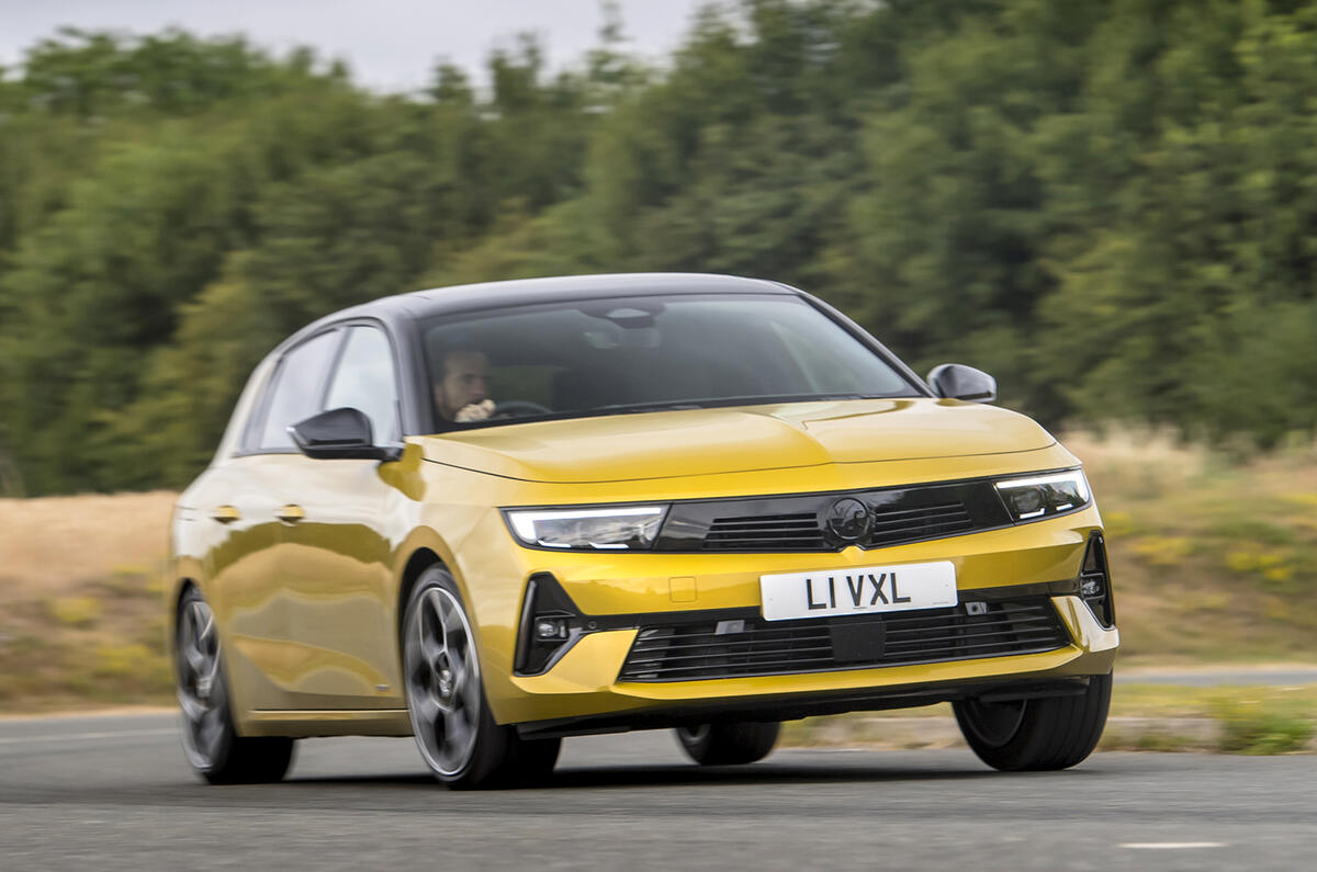 vauxhall astra top 10