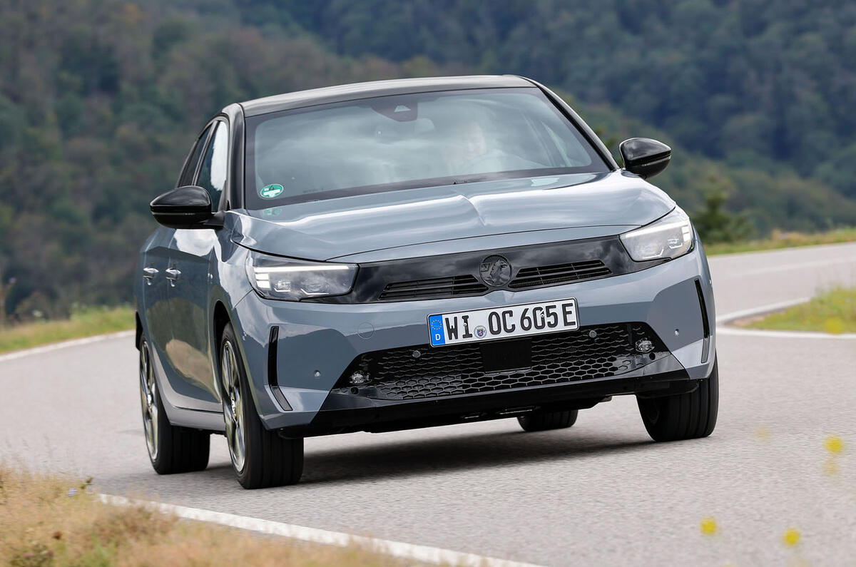 vauxhall corsa electic top 10 new