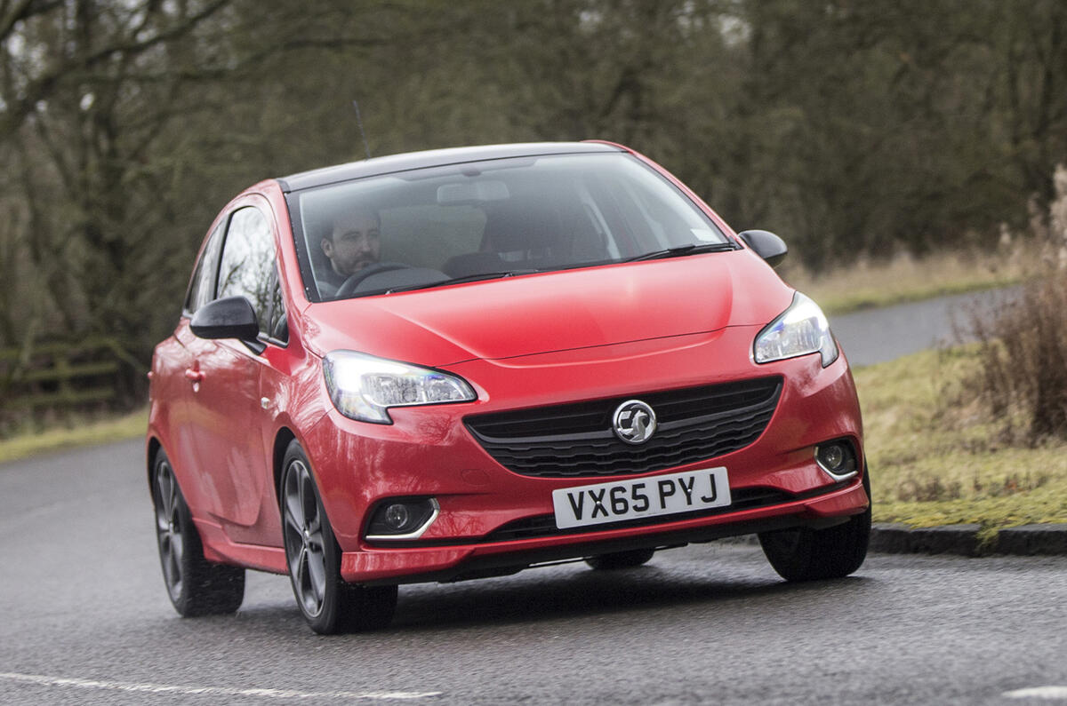 16 Vauxhall Corsa 1 4t 150 Red Edition Review Review Autocar