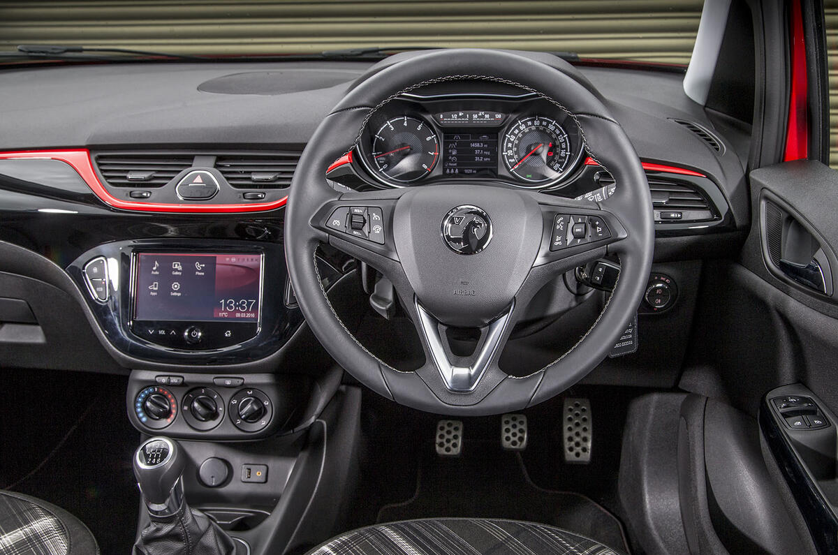 16 Vauxhall Corsa 1 4t 150 Red Edition Review Review Autocar