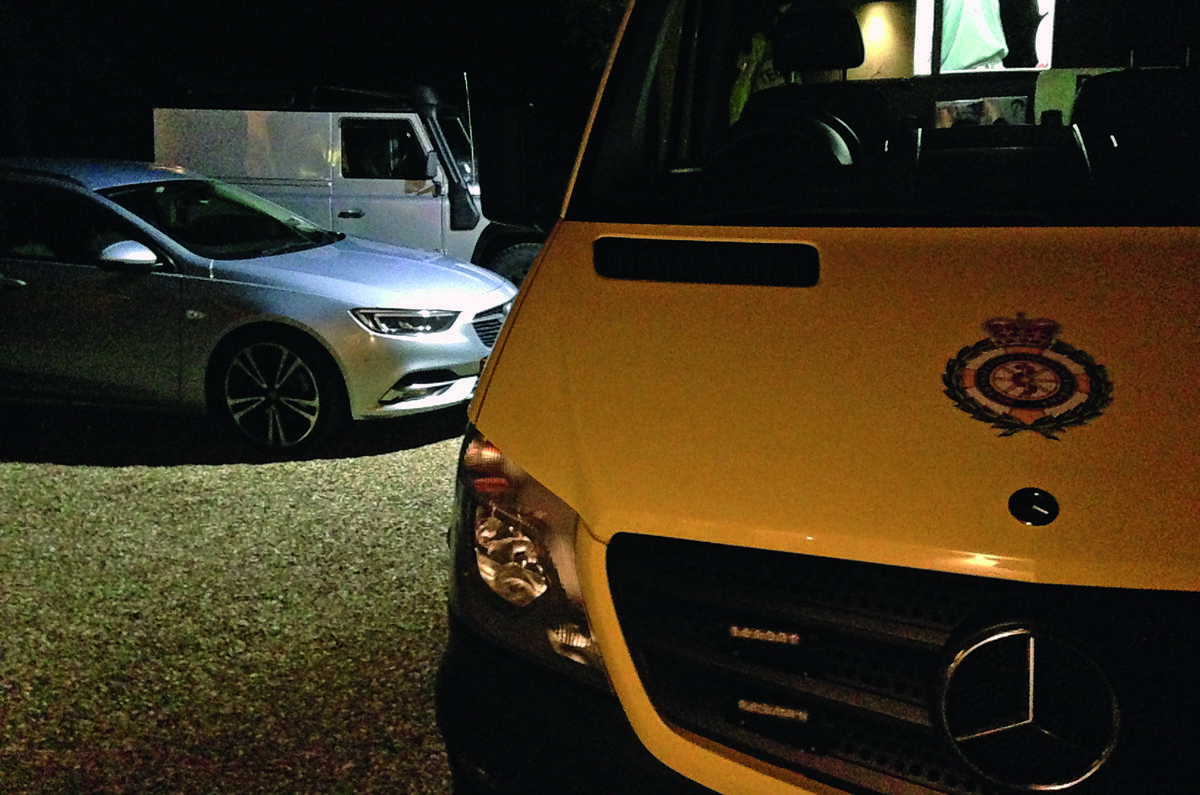 Vauxhall Insignia Sports Tourer longterm review next to ambulance