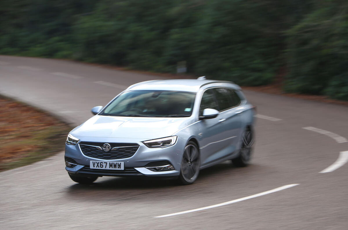 Vauxhall Insignia Sports Tourer longterm review cornering