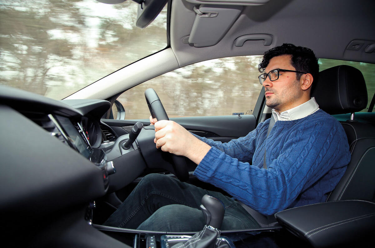 Vauxhall Insignia Sports Tourer longterm review Mitch driving