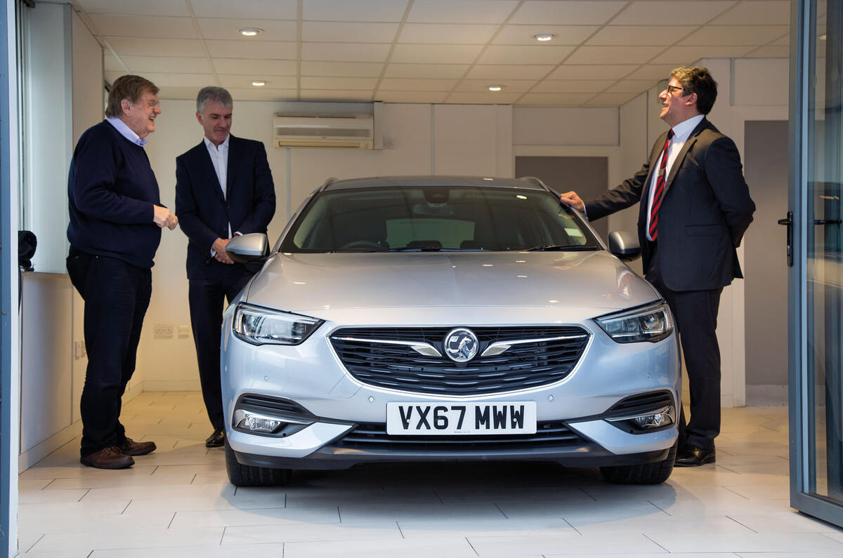 Vauxhall Insignia Sports Tourer longterm review handover