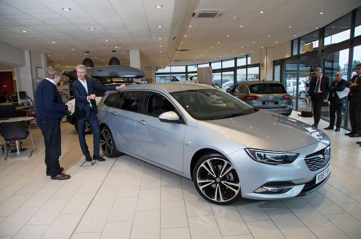 Vauxhall Insignia Sports Tourer longterm review handover keys