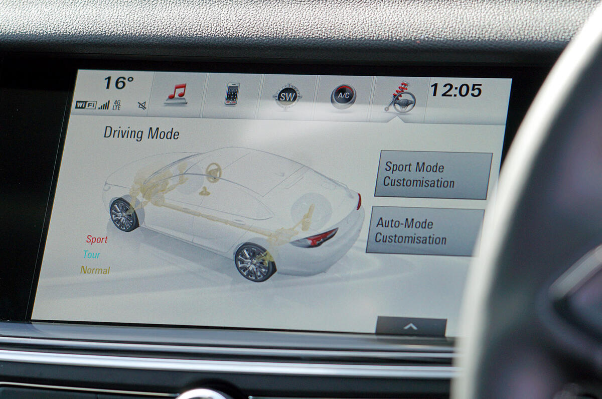 Vauxhall Insignia Sports Tourer longterm review driving modes