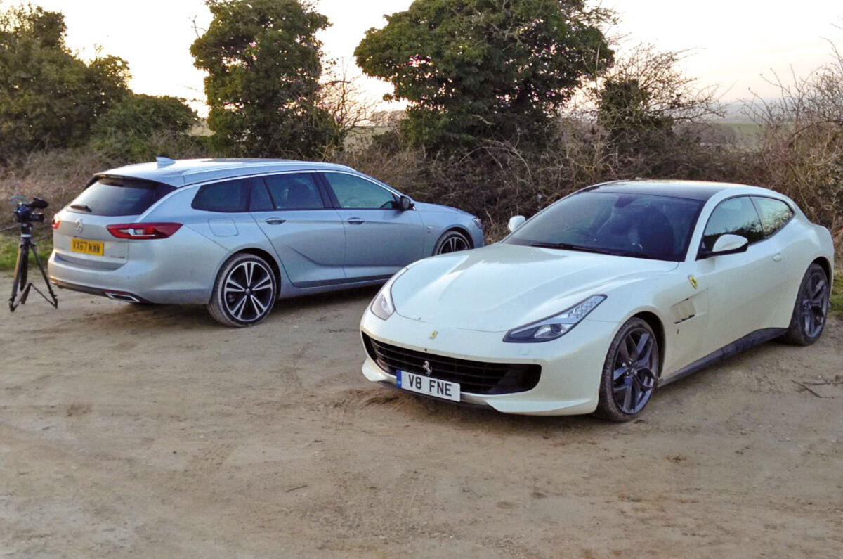 Vauxhall Insignia Sports Touring longterm review Ferrari