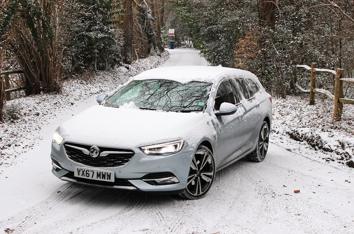 Vauxhall Insignia Sports Touring longterm review snow