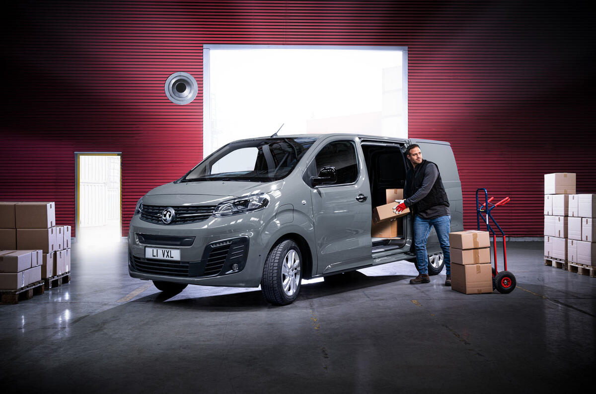 2020 Vauxhall Vivaro-e reveal