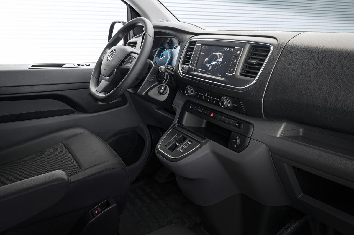 vauxhall vivaro electric van