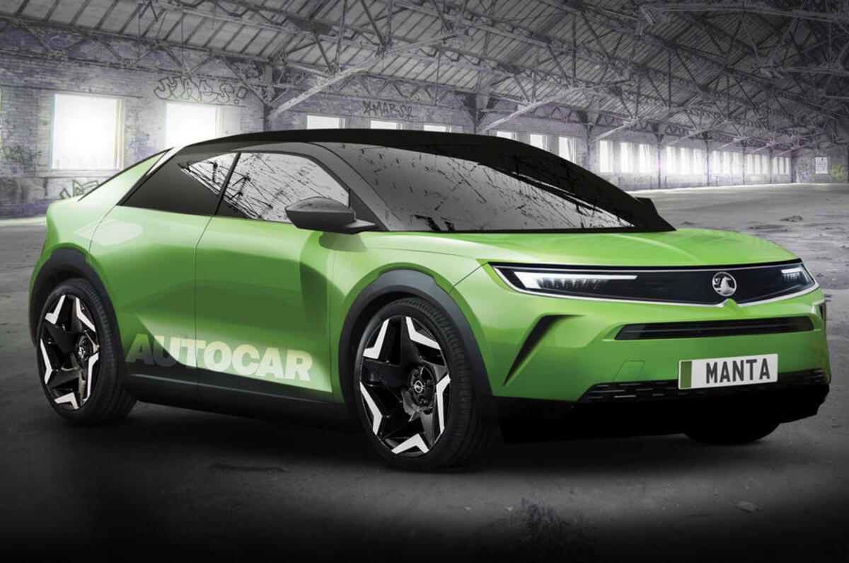 New Vauxhall Manta EV confirmed for UK sale by 2025 Autocar
