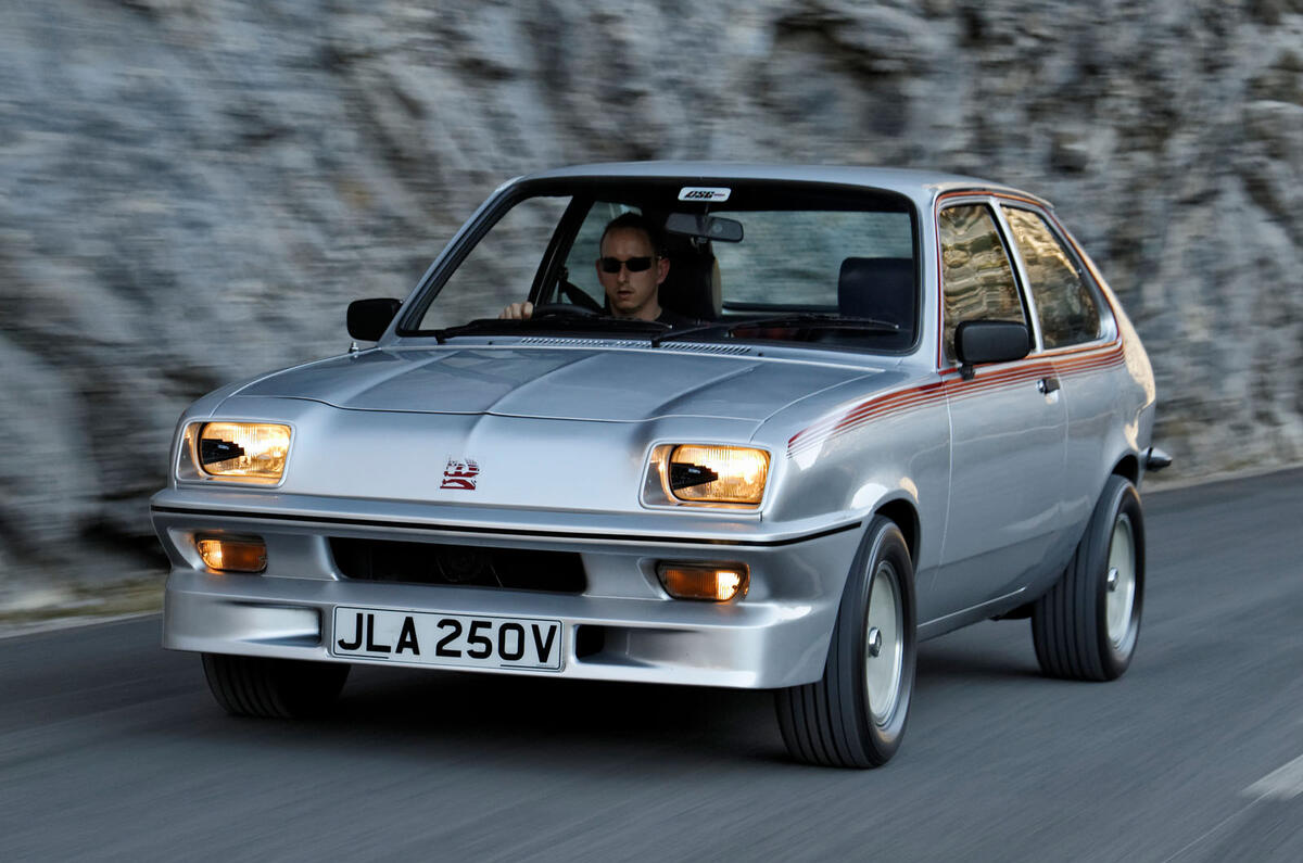 Vaxuhall Chevette HS front quarter tracking