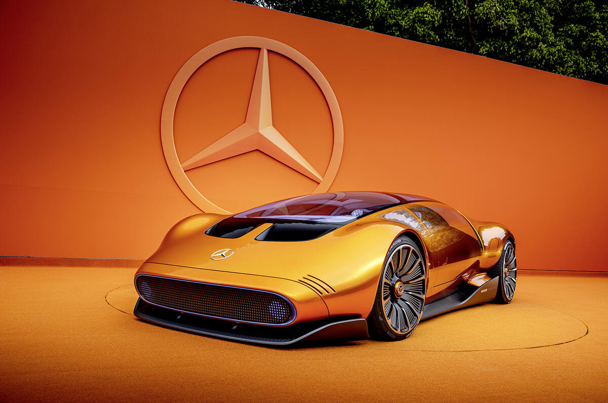 Mercedes-Benz C111 returns as vision of electric supercars | Autocar