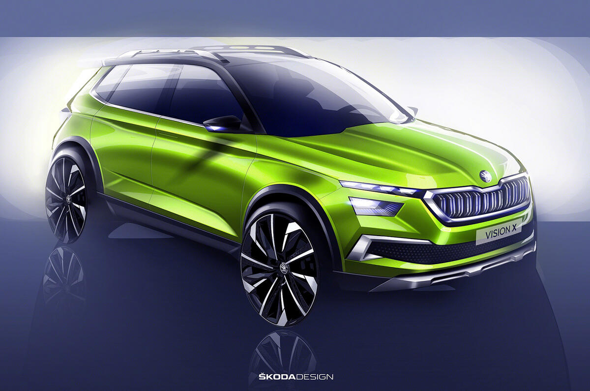 Skoda Vision X Small Suv Concept Previews 19 Production Model Autocar Skoda Vision X Small Suv Concept Previews 19 Production Model Autocar