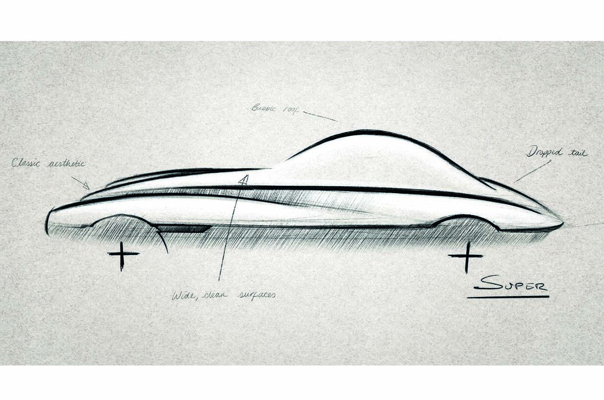 Morgan design sketch