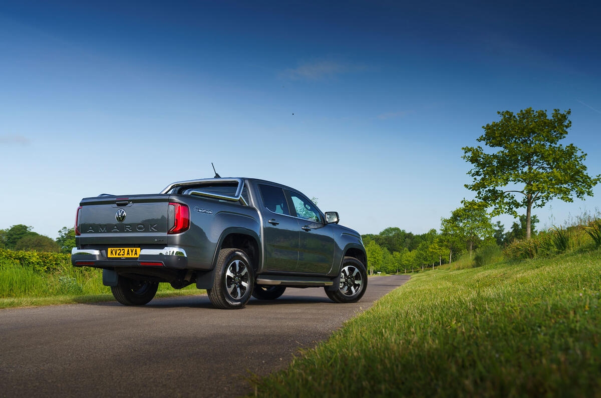 volkswagen amarok style review 2023 z1 static rear