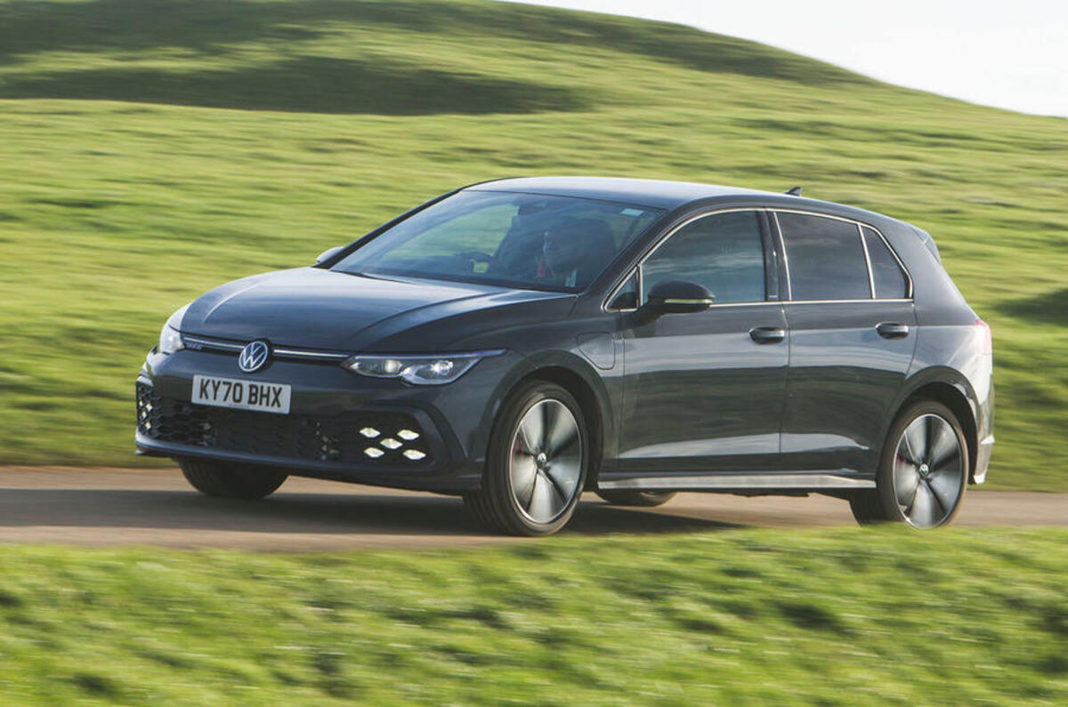 volkswagen golf gte 2020 uk first drive review hero front