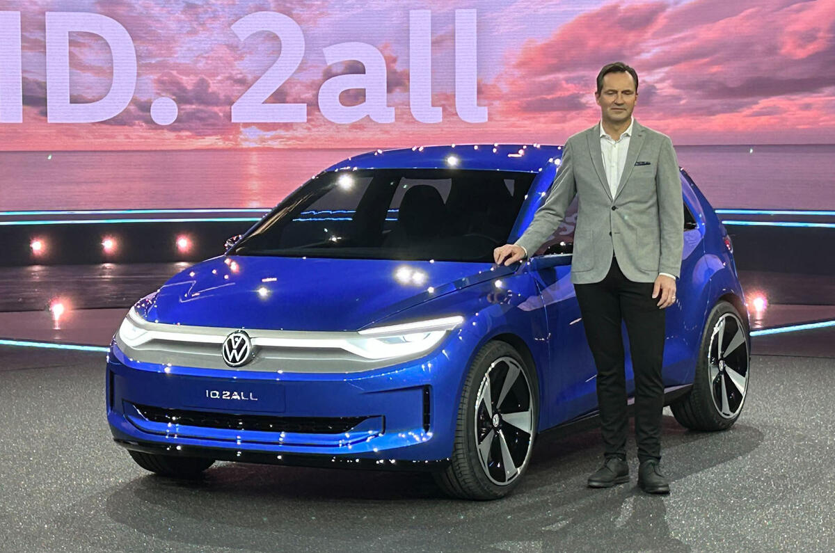 Volkswagen ID 2all 2023 with Thomas Schaefer