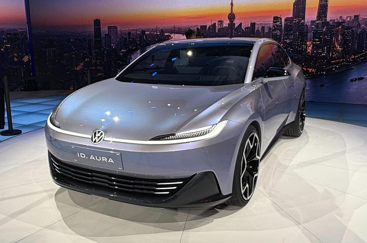 Volkswagen ID Aura Shanghai motor show front