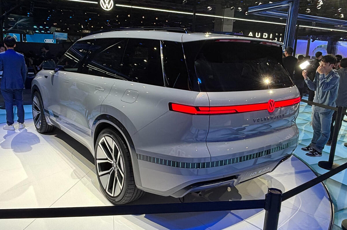 Volkswagen ID Era Shanghai motor show rear quarter