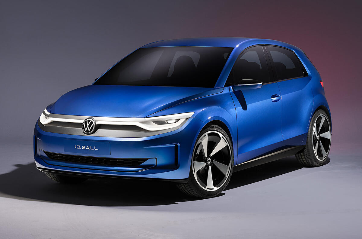 Volkswagen ID2all front three quarter