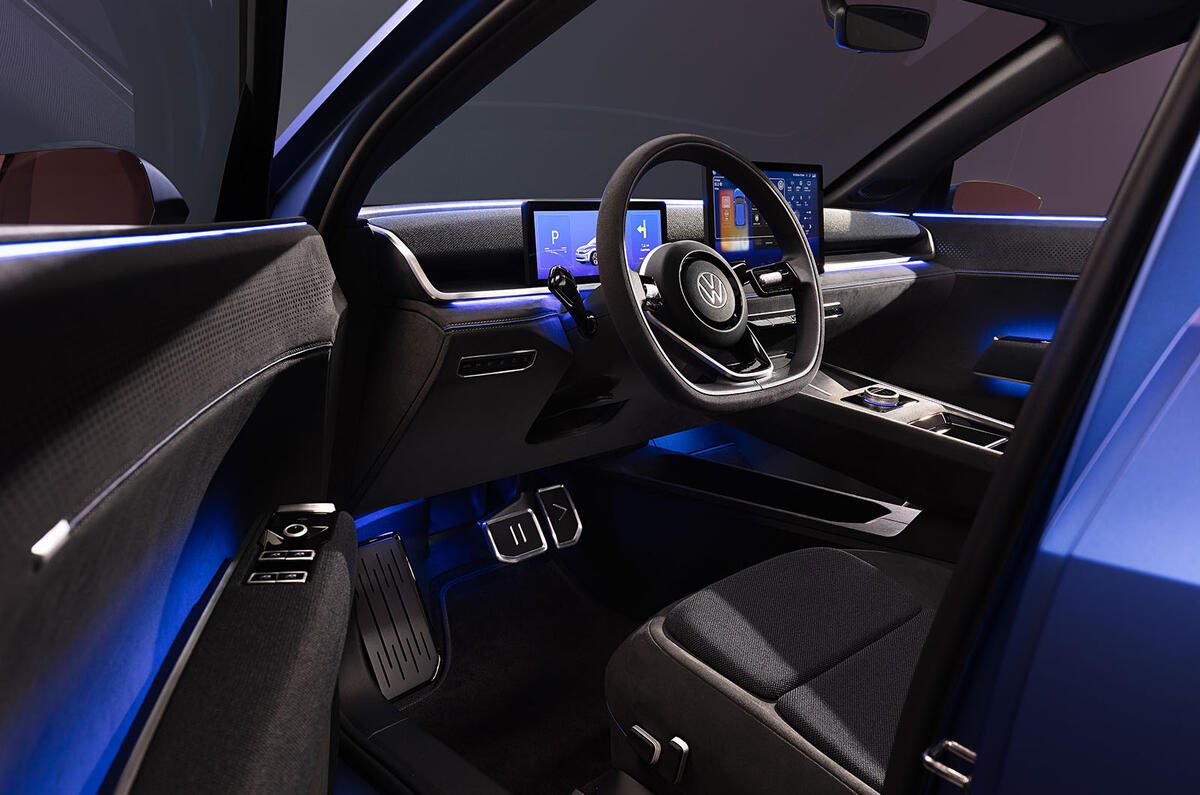Volkswagen ID2all interior drivers side