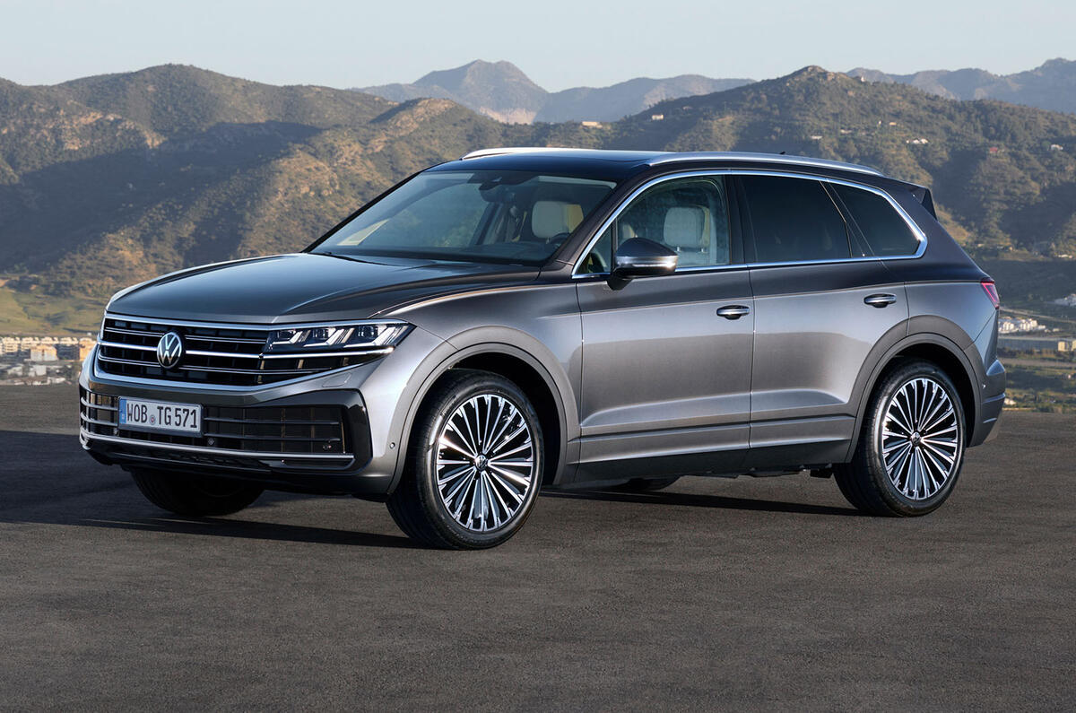 Volkswagen Touareg elegance front three quarter static