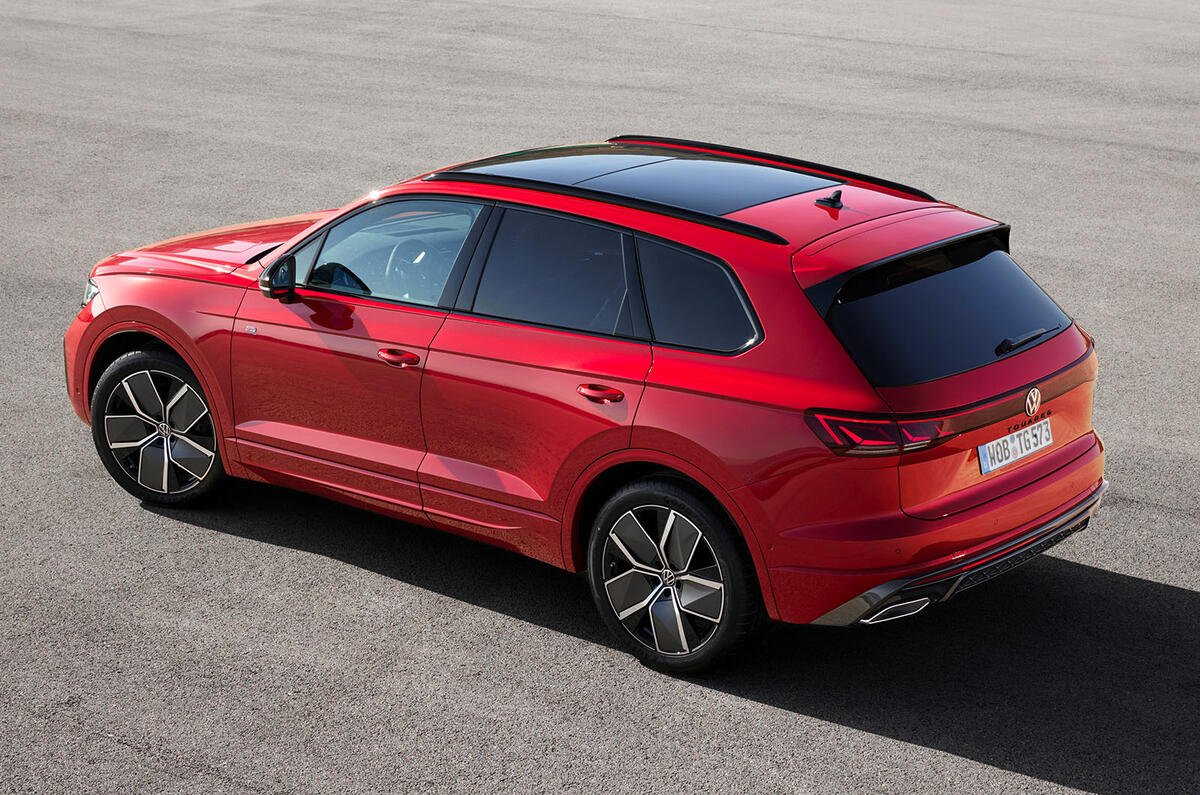 Volkswagen Touareg side rear