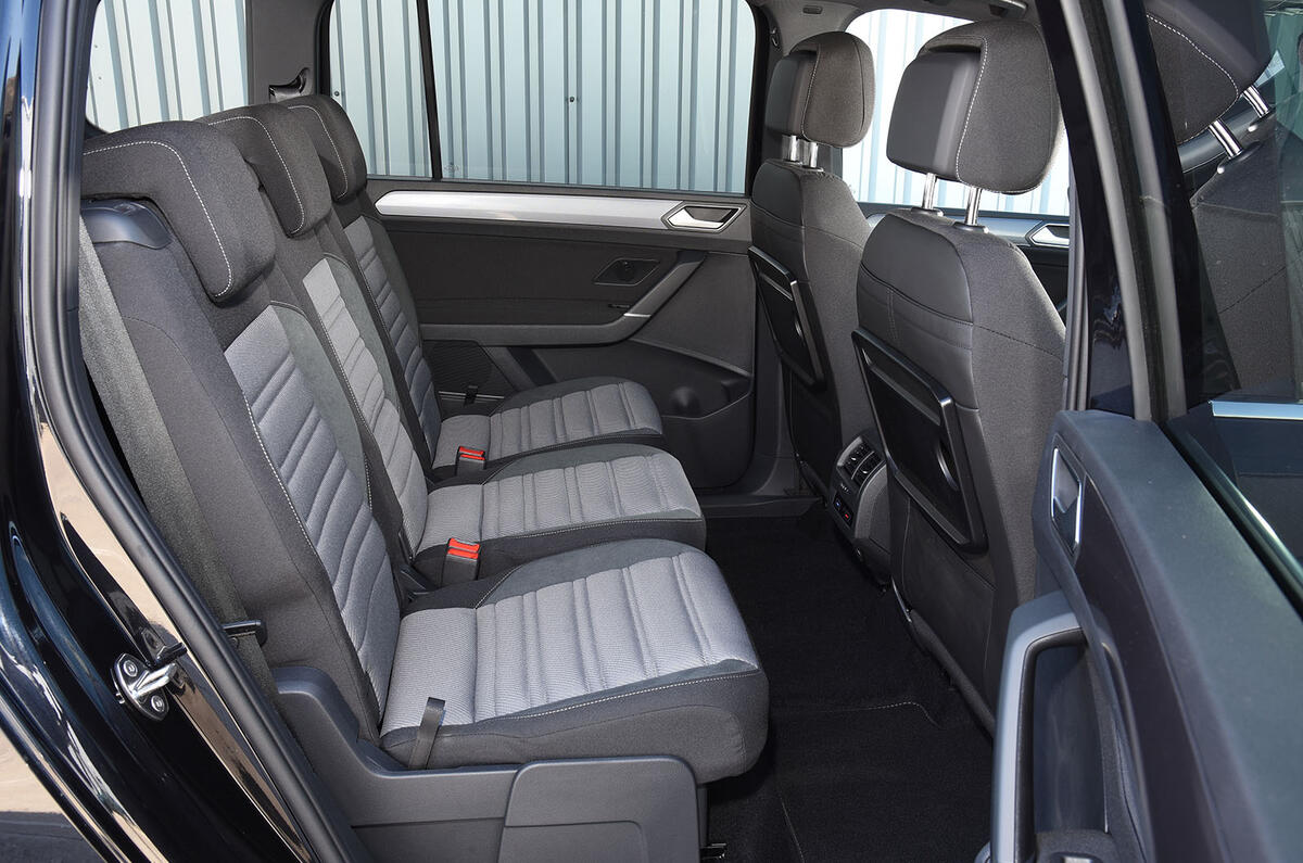 Volkswagen Touran rear seats