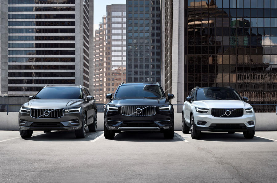 Volvo SUV line-up: XC60, XC90, XC40