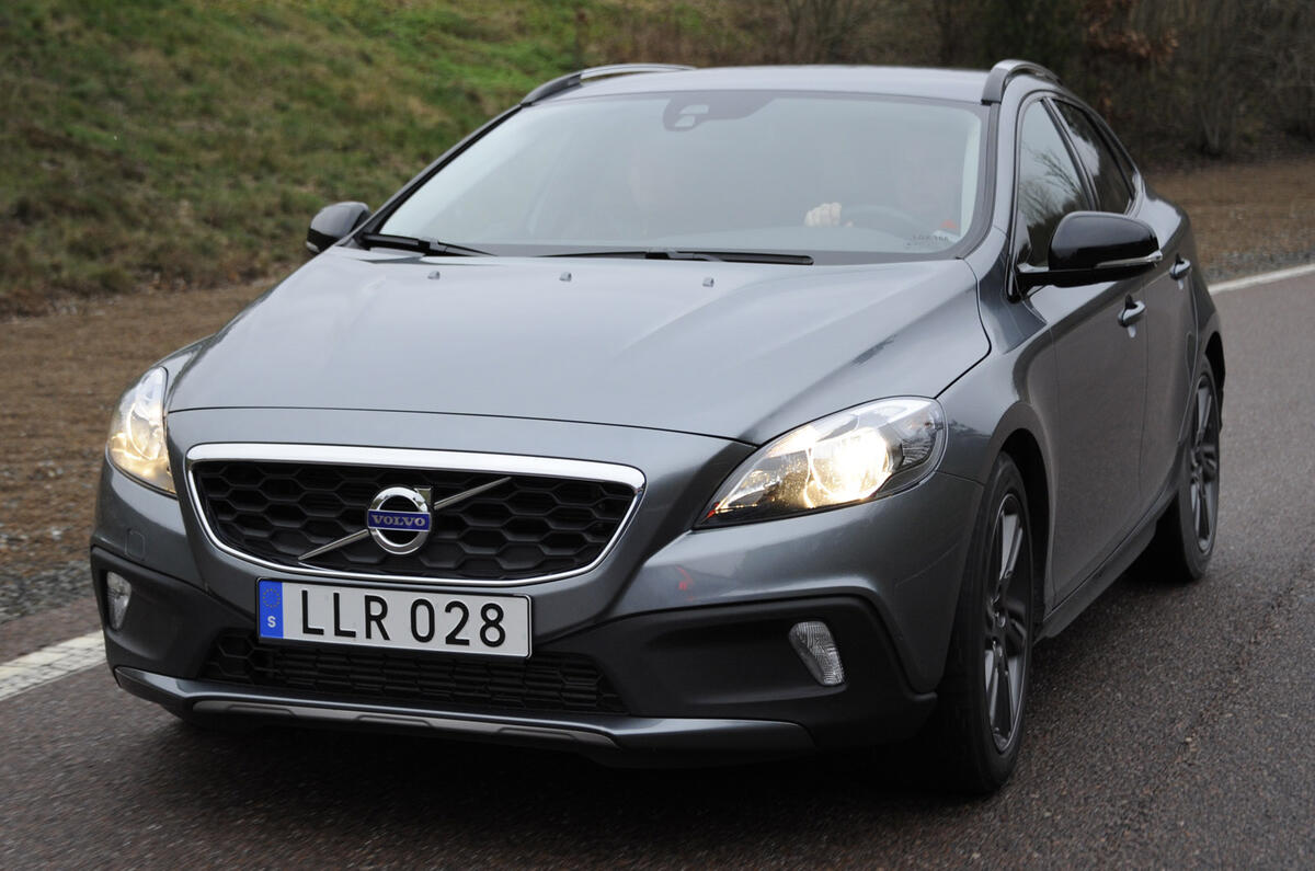 Volvo V40 Cross Country Drive E Three Cylinder Prototype Review Review Autocar