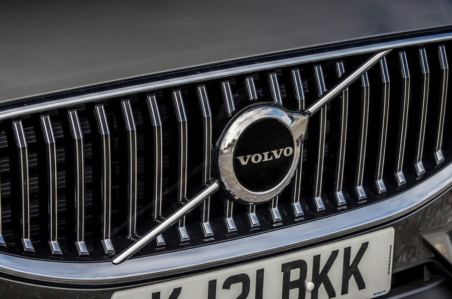 Calandre du Volvo XC60 PHEV T6 2022