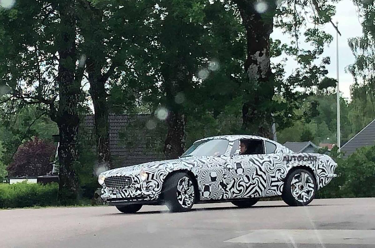 Update Mystery Volvo P1800 Mule Is Petrol Powered Not Ev Autocar