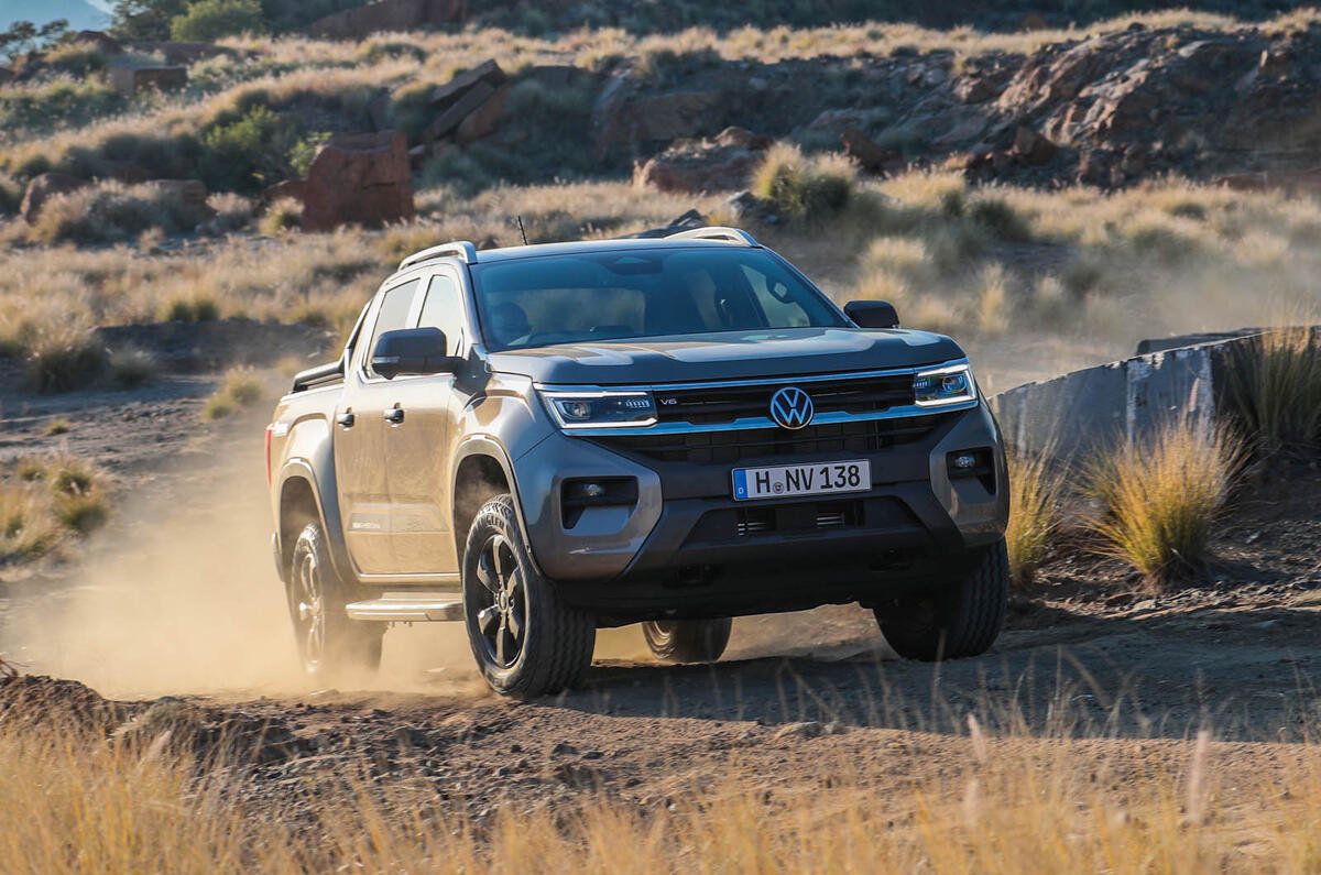 VW Amarok 2022 front side driving