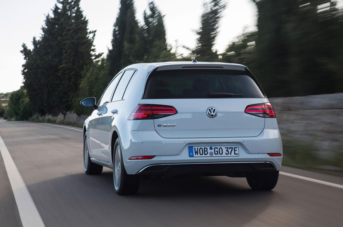 Volkswagen E Golf 2017 Review Autocar