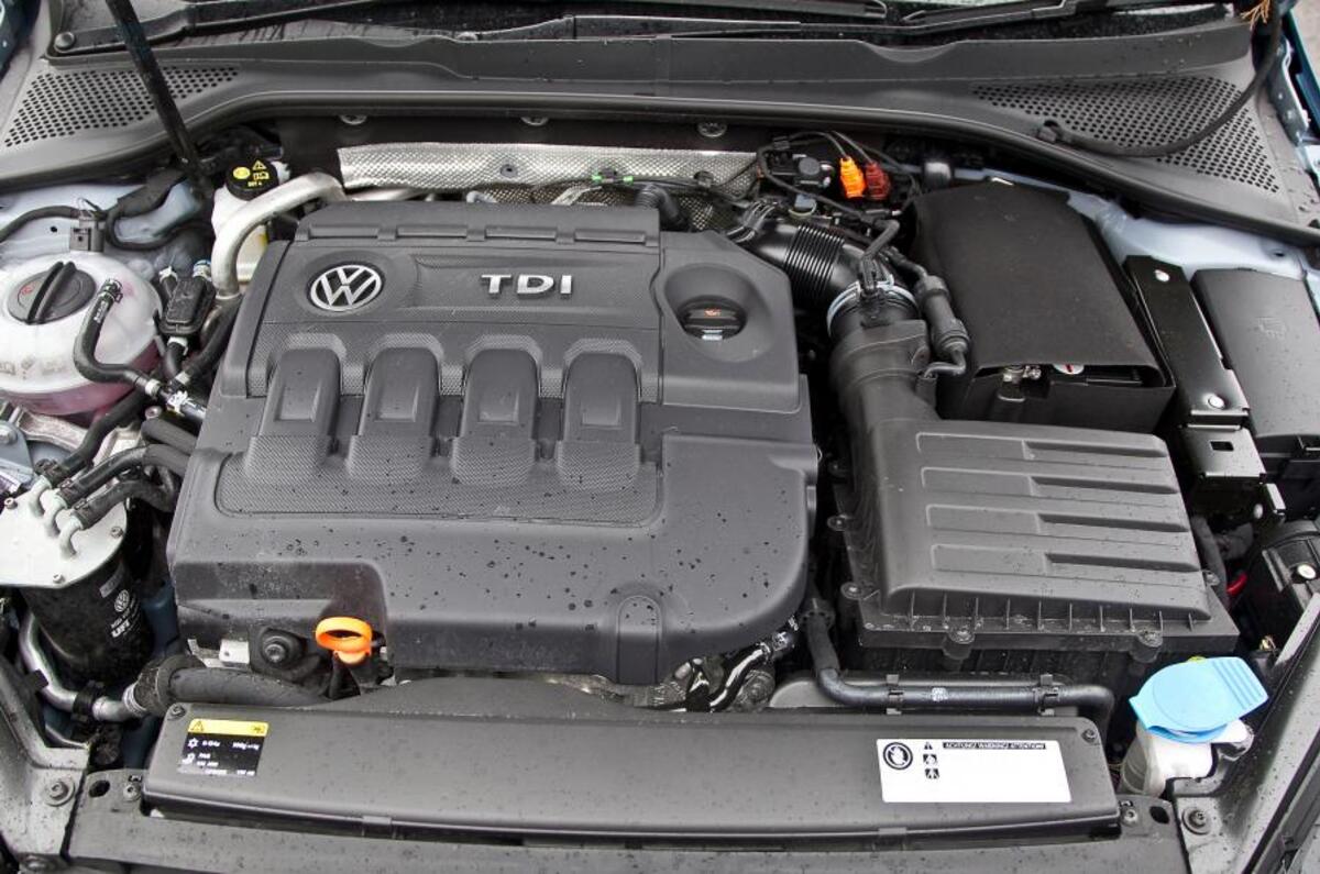 VW diesel engine