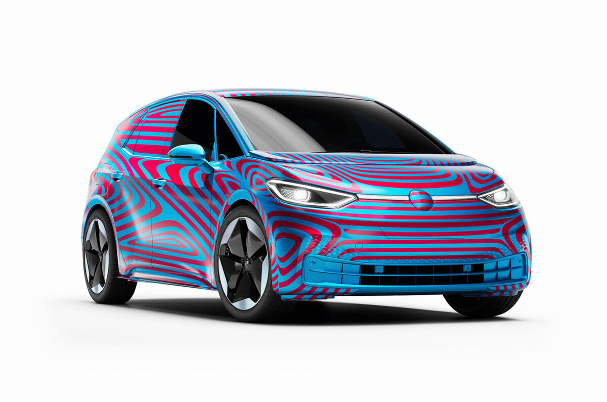 Volkswagen ID 3 front three quarters