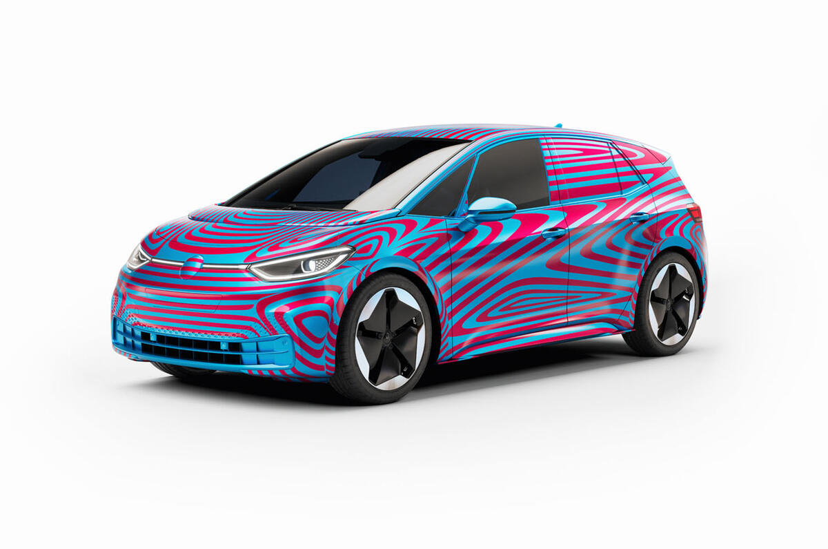 Volkswagen ID 3 front three quarters