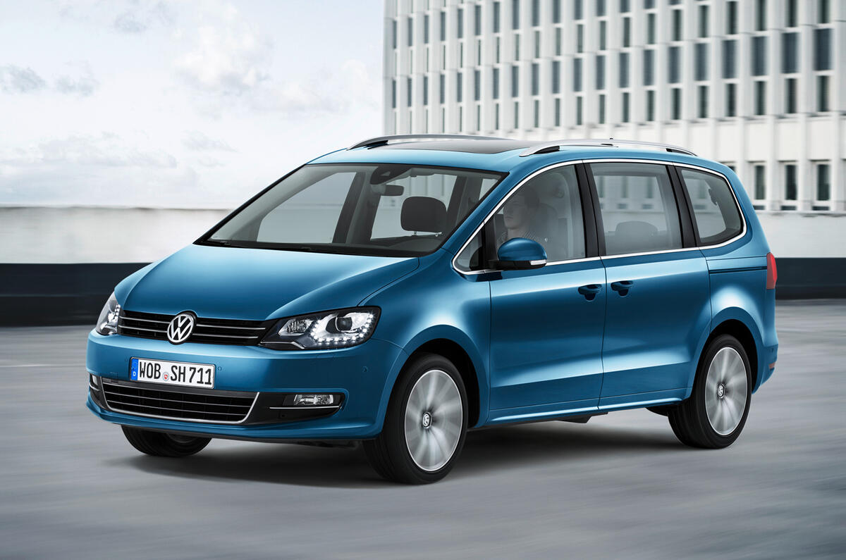 Revised Volkswagen Sharan Revealed Autocar