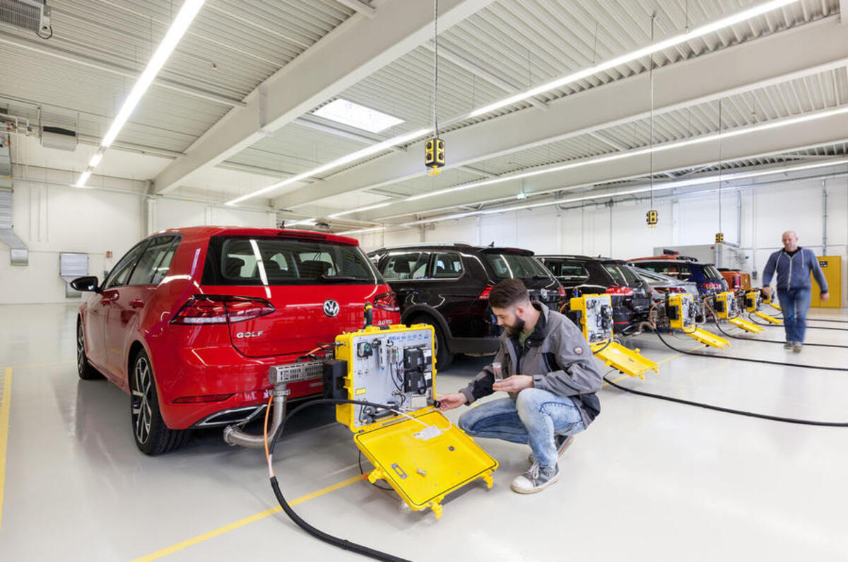 Volkswagen models - emissions testing