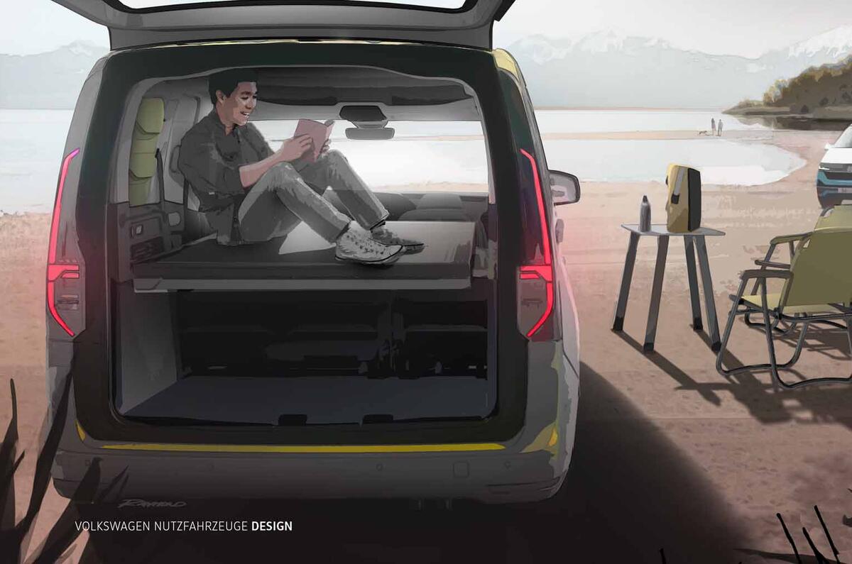 New Volkswagen Caddy Beach minicamper van detailed Autocar