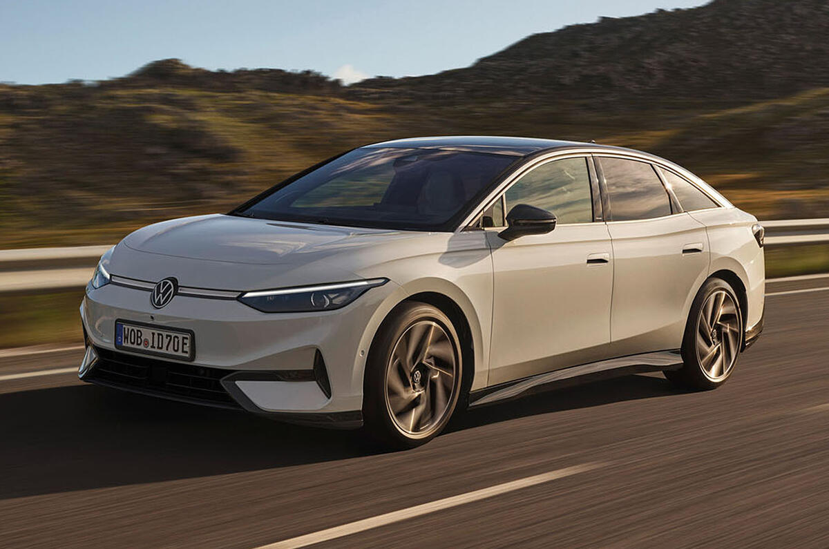 VW ID 7 front dynamic