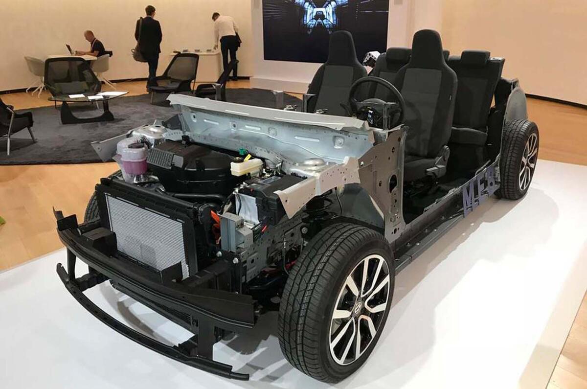 Volkswagen's MEB electric vehicle platform